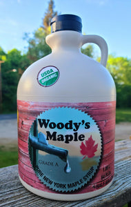 Certified Organic New York Maple Syrup (Grade A) - Amber Color Rich Taste