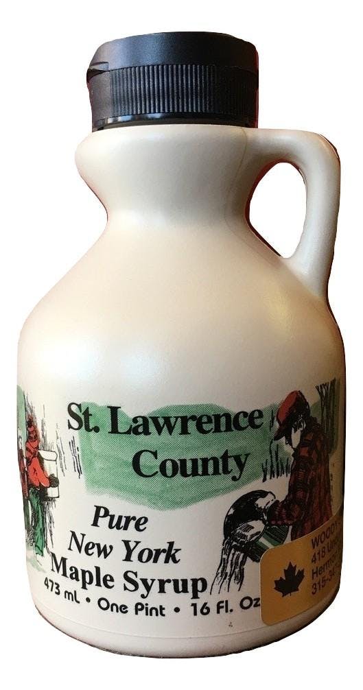 Pure New York Maple Syrup (Grade A) Amber Color Rich Taste Woody's